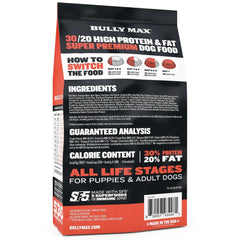 Bully Max comida seca completa, mezcla premium para todas las razas.