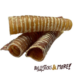 Tráquea de res, ingrediente único para snack natural de BULLYSTICKS & MORE.