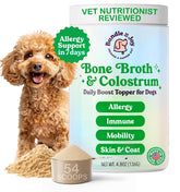 Bundle x Joy caldo de huesos de res en polvo para perros, apoya la digestión.