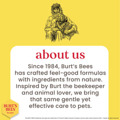 BURT'S BEES FOR PETS - origen natural 98 por ciento para un cuidado ocular amable.