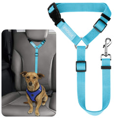 BWOGUE Cinturón de seguridad para mascotas con hebilla de zinc.
