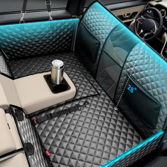 BYI cobertor de asiento trasero para perro, crea cama cómoda en viajes
