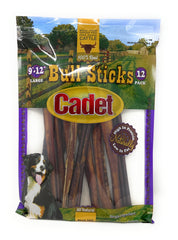 Cadet Gourmet Bully Sticks, 12 bastones por pack para compartir en varias sesiones