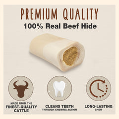 Cadet hueso dental para perros, fomenta la masticación y salud bucal.