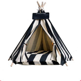 Cama-tepee para mascotas: montaje sencillo para interior