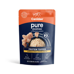 CANIDAE complemento proteico con pollo real en tiras para perros pequeños ideal para añadir proteína