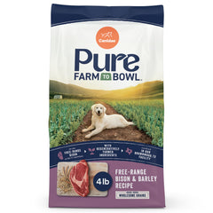 CANIDAE Pure: bison libre como ingrediente principal para una dieta nutritiva.