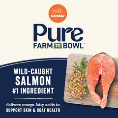 CANIDAE Pure Farm To Bowl cocinado en lotes pequenos en Brownwood