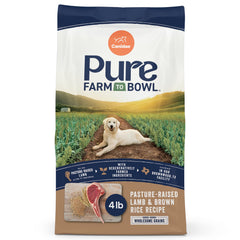 CANIDAE Pure Granja a Cuenco cordero de pastoreo, ingredientes de alta calidad para perros adultos.