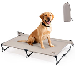 CANINE CANYON Daisy Cot plegada para viaje y camping.