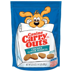 Canine Carry Outs nuggets de pollo real para recompensa sabrosa y masticable