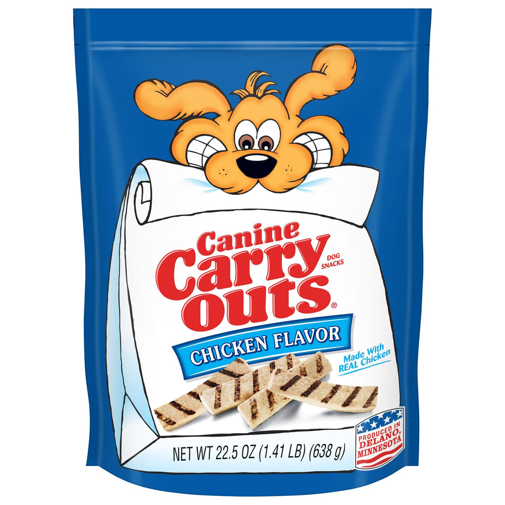 Canine Carry Outs: paquete de premios de pollo, ideal para entrenar