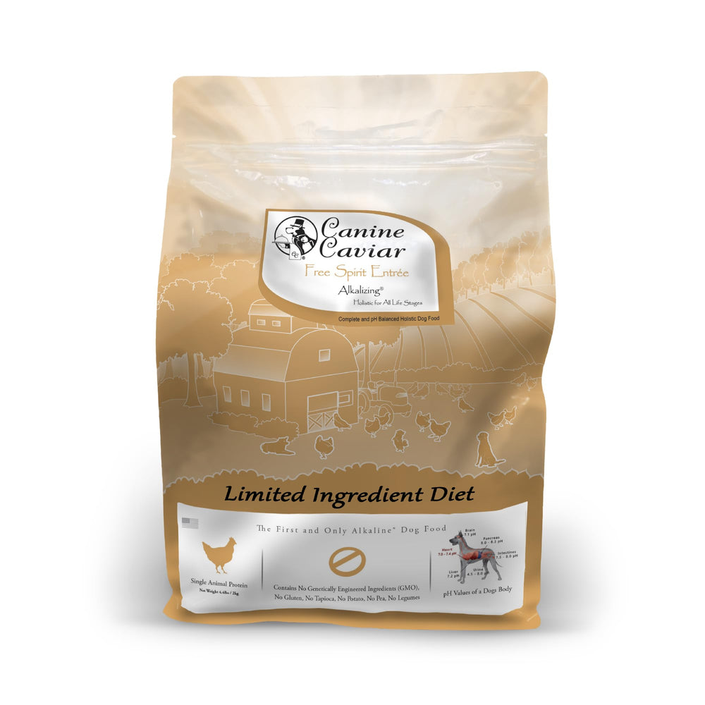 Canine Caviar Espiritu Libre: pollo y mijo perlado, dieta equilibrada para todas las etapas.