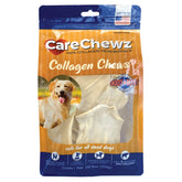 CareChewz tiras de colageno sabor natural para perros, masticables y duraderas