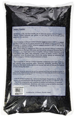 CaribSea Eco-Complete Zack Sand negro 20 lb: promueve filtración biológica rápida.