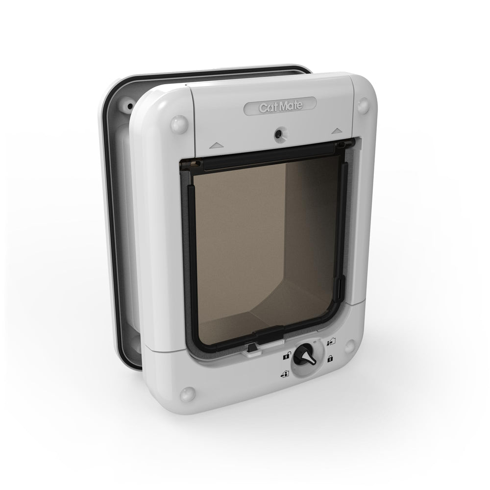 Cat Mate: Puerta para gatos con microchip, acceso seguro para tu mascota