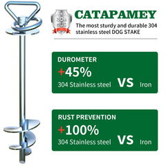 Catapamey acero inoxidable 304, durabilidad y resistencia a la corrosión en exterior