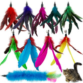CATENESS recambios de plumas para varita de gato, ideal para juego interactivo.