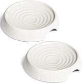 CatGuru cuencos ceramicos en pack de 2 para comida diaria segura
