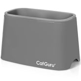 CatGuru porta recogedor de arena para gatos, vista frontal, ayuda a mantener el área limpia.