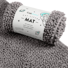 CatGuru tapete para caja de arena impermeable protege el suelo y facilita la limpieza diaria.