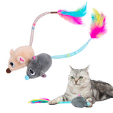 Catify de Best Pet Supplies, juguete ratón interactivo para estimular caza en interiores.