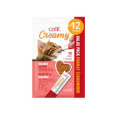 Catit Creamy salmón tubo: recompensa sabrosa y fácil de servir para tu gato