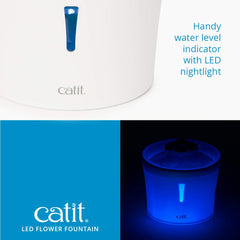 Catit indicador de nivel de agua, ayuda a rellenar la fuente a tiempo.