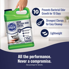Cat's Pride multi-cat litter bag emphasizes suitability for households with several cats.