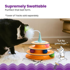 Catstages 2-en-1 Spring Teaser: uso independiente para gatos curiosos