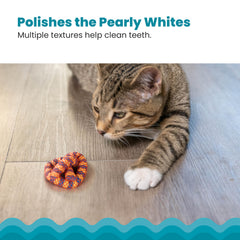 Catstages Plaque Away Pretzel, activa instintos de caza para juego dinámico.