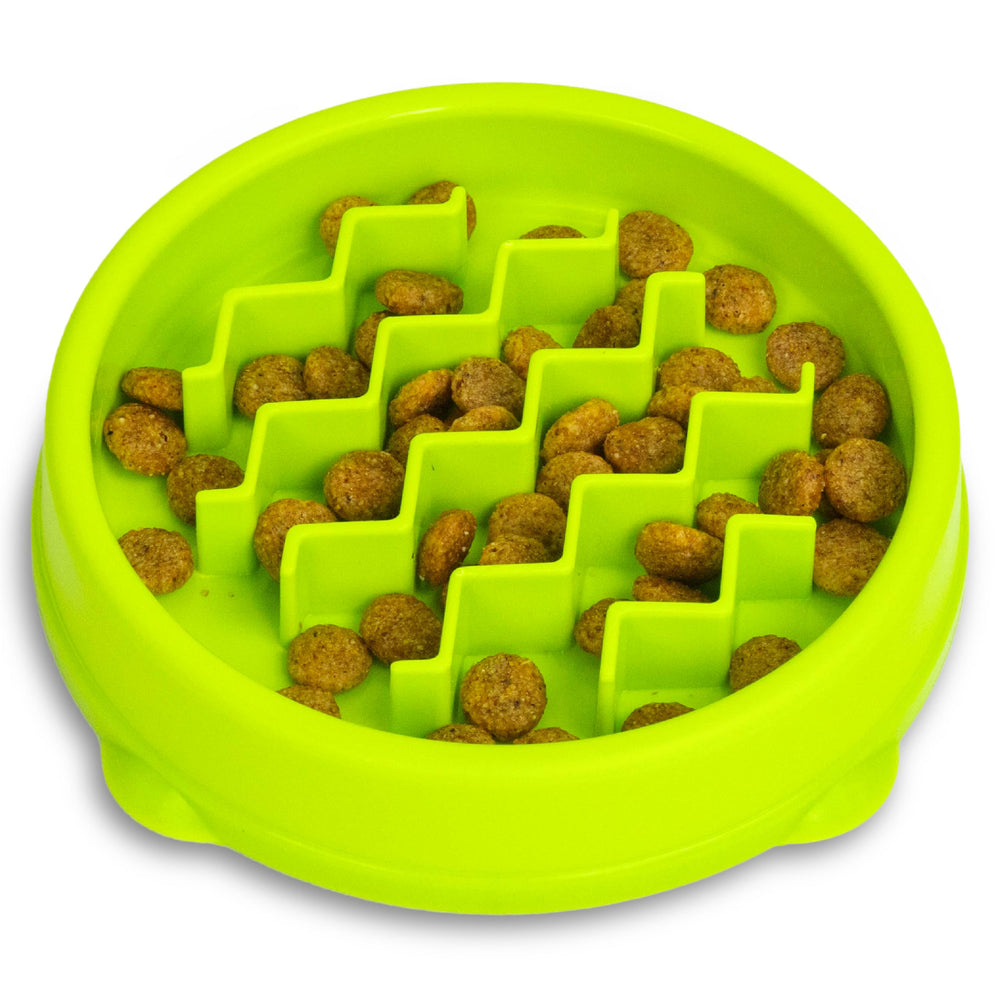 Catstages Kitty Slow Feeder, lento cuenco para gatos, fomenta comer pausadamente.
