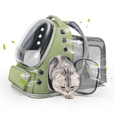 Mochila expandible Cawypety para gato, ideal para viajes.