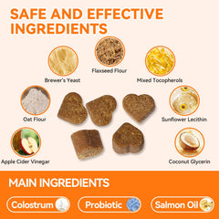 Colostrum de CeliAeh para apoyo digestivo e inmunidad en perros.