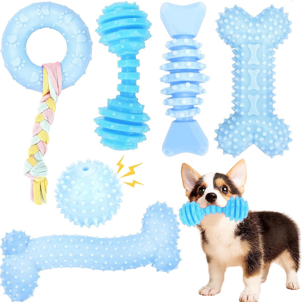 Juguete para cachorro CGBD con 6 formas para morder y jugar.