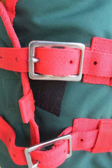 Manta CHALLENGER para foal con hebillas ajustables para un ajuste seguro.