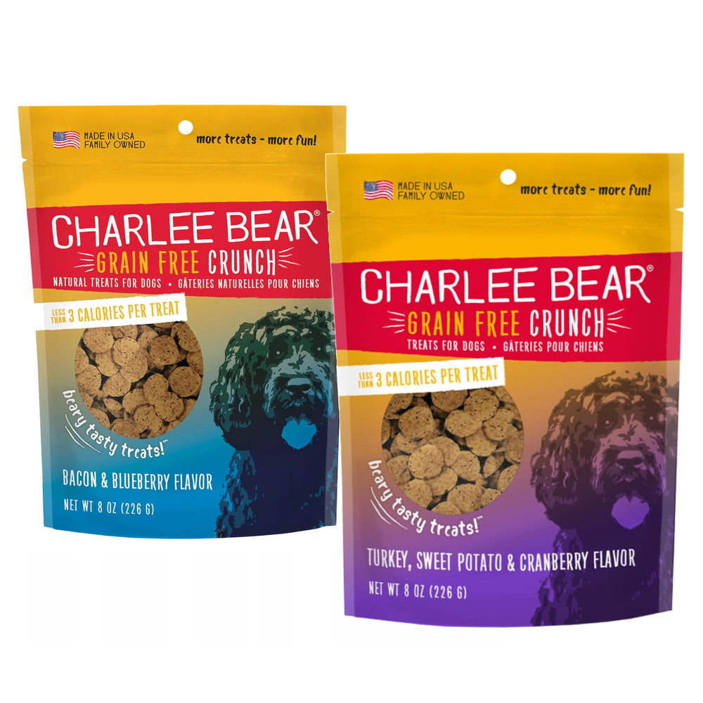 Charlee Bear entrenimiento-perro-crujiente: recompensa rápida para obediencia sin sobrealimentar.