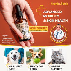 CHARLIE & BUDDY Etiqueta frontal del producto