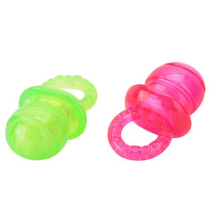 Chazcool mordedor TPR duradero para cachorros, seguro para mordidas prolongadas.