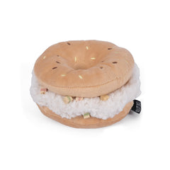 CHEWFFON, juguete rosquilla de peluche para juego suave.