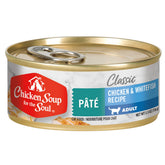 Chicken Soup for the Soul latas 24, paté de pollo y pescado, conveniencia diaria