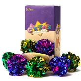 CHIWAVA bola Mylar brillante con crujido para juego diario.