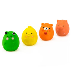 CHIWAVA juguete de látex en forma de oso con chirriido, estímulo para juego interactivo