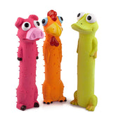 CHIWAVA cerdo de cuerpo largo en látex, 9 pulgadas, ideal para juego al aire libre.
