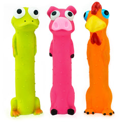 CHIWAVA ave pollo en látex, 9 pulgadas, perfecto para juegos interactivos.
