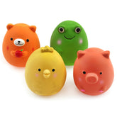 CHIWAVA juguete de látex con chirriido en forma de pollito, perfecto para juego suave