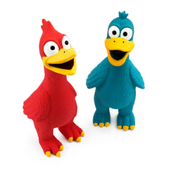 CHIWAVA juego de pollo en látex para interacción diaria
