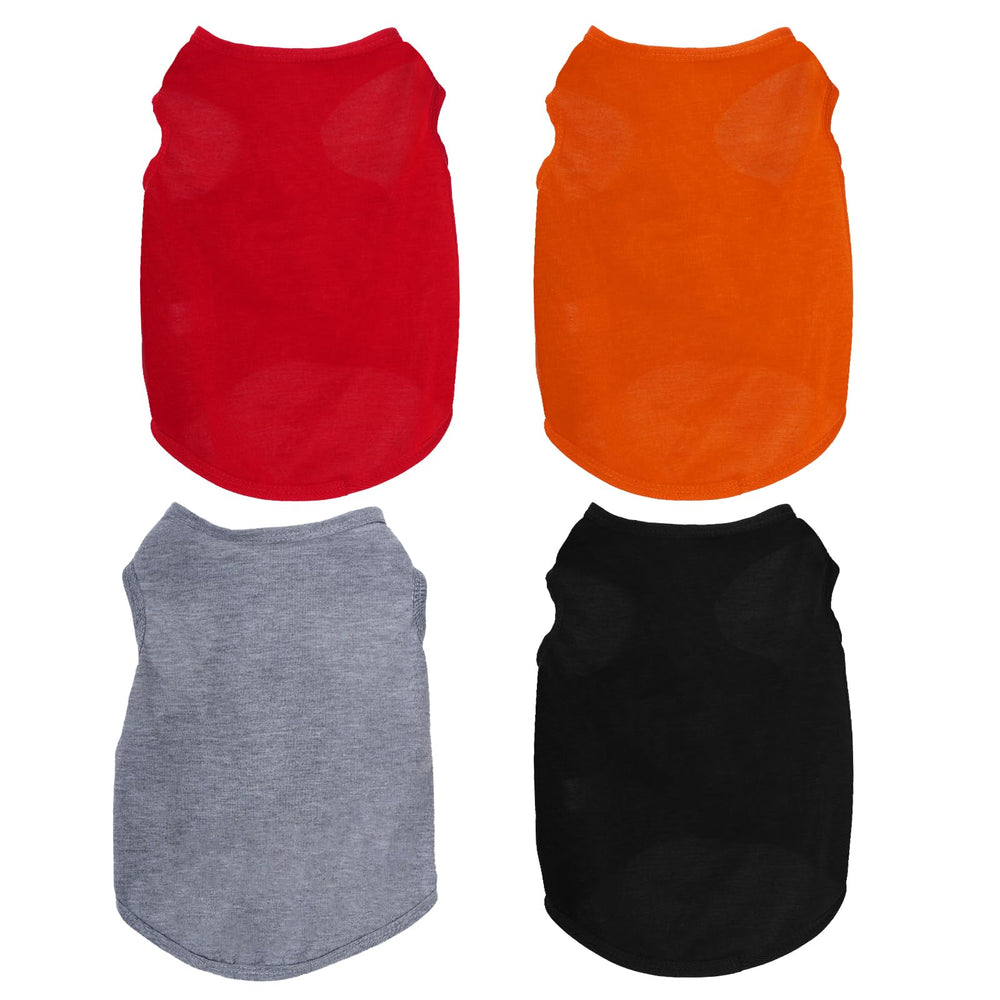 Camiseta negra choyaxo para mascotas, ligera y transpirable para verano.