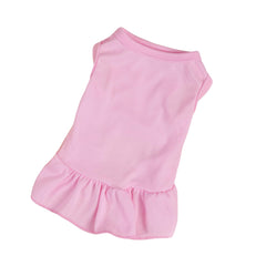 Choyaxo prenda para mascota sin mangas rosa, cómoda para paseos.