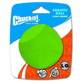 La bola ChuckIt grande con rebote errático para sesiones dinámicas al aire libre.
